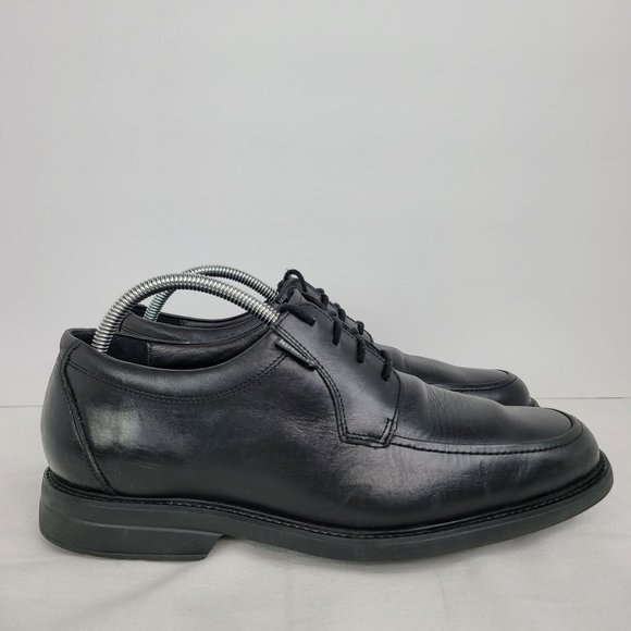 Mephisto Air Jet Other - Mephisto Air Jet Saverio Black Leather Derby Dress Shoes US Size 8.5